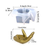 Crystal Hand Tray Silicone Mold for Jewelry Holder