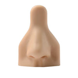 Soft Silicone Nose Model Tattoo Practice Display Piercing Earring Kit