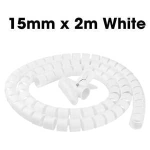 Flexible Spiral Cable Wire Protector Cord Organizer