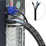 Flexible Spiral Cable Wire Protector Cord Organizer