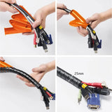 Flexible Spiral Cable Wire Protector Cord Organizer