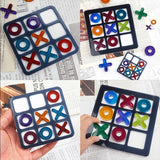 Small Kind OX Chess Game Silicone Mold for DIY UV Epoxy Resin Crafts