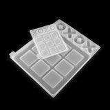 Small Kind OX Chess Game Silicone Mold for DIY UV Epoxy Resin Crafts