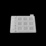 Small Kind OX Chess Game Silicone Mold for DIY UV Epoxy Resin Crafts