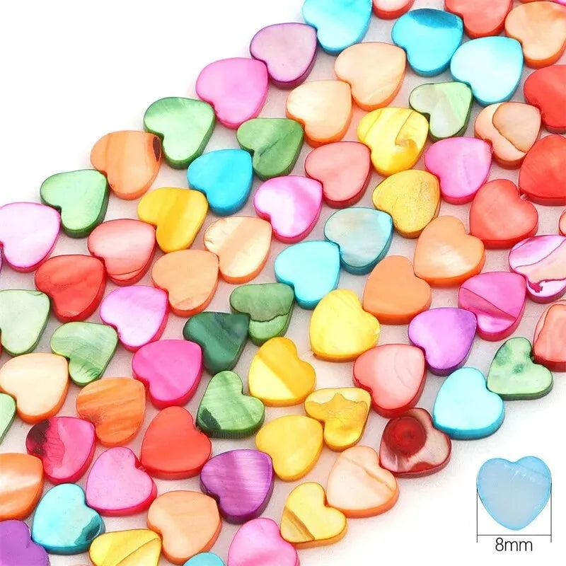 Colorful Shell Shaped Beaded Bracelet Phone Chain DIY Jewelry Accessories