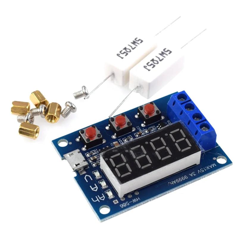 18650 Lithium Lead-Acid Capacity Tester Discharge Meter