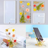 Phone Holder Epoxy Resin Mold Cellphone Bracket Silicone Mould