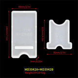 Phone Holder Epoxy Resin Mold Cellphone Bracket Silicone Mould