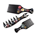 African Hair Comb Resin Molds DIY Craft Tools Silicone Mold