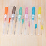 6PCS Sterilized Catheter Piercing Needles 14G 16G 18G 20G 22G 24G