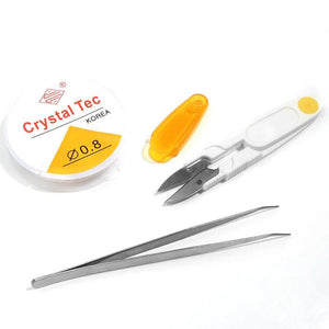 Jewelry Making Tool Kit with Beading Needle and Elastic Thread