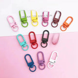 Metal Keychain Painted Door Lock Tool Candy Key Ring Accessories Men Women