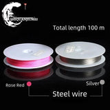 3-in-1 Beading Tool Set Elastic Steel Wire Hook Needle Punch Expander