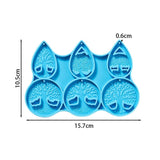 Tree of Life Resin Necklace Mold for DIY Jewelry Making