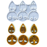 Tree of Life Resin Necklace Mold for DIY Jewelry Making