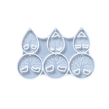 Tree of Life Resin Necklace Mold for DIY Jewelry Making