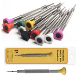 Precision Screwdriver Set Watch Jewelry Repair Tool Stainless Steel Flat Cross
