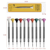 Precision Screwdriver Set Watch Jewelry Repair Tool Stainless Steel Flat Cross
