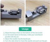 Watch Band Strap Link Adjust Chain Pin Remover Repair Tool Kit