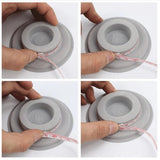 DIY Gray Flocked Bead Board For Jewelry Making