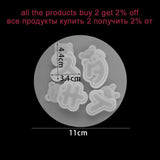3D Japanese Silicone Mould Letter UV Epoxy Mold DIY Jewelry Necklace Pen