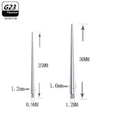 10pcs G23 Titanium Puncture Needle Guide Belly Lip Ear Eyebrow Tools