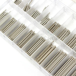 270pcs Stainless Steel Spring Bar Watch Band Set 8-25mm Strap Belt T