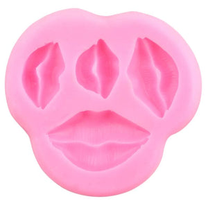 Valentine's Makeup Tools Silicone Mold Lipstick Chocolate Party DIY Fondant Cake