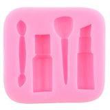 Valentine's Makeup Tools Silicone Mold Lipstick Chocolate Party DIY Fondant Cake