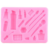 Valentine's Makeup Tools Silicone Mold Lipstick Chocolate Party DIY Fondant Cake