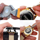 30pcs Watch Repair Tool Kit Clock Pry Screwdriver Hammer Set