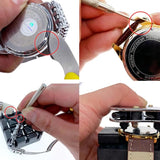 30pcs Watch Repair Tool Kit Clock Pry Screwdriver Hammer Set