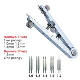 Watch Band Remover Plier 6825 Spring Bar Watch Strap Aluminum Alloy Repair Tool