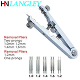 Watch Band Remover Plier 6825 Spring Bar Watch Strap Aluminum Alloy Repair Tool