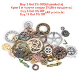 Metal Gear Clock Hand Jewelry Filling UV Resin Epoxy Mold Accessories