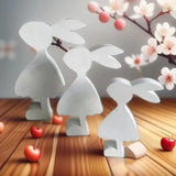 Easter Rabbit Silicone Candle Mold DIY Resin Pouring Clay Decoration Mold