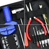16-Piece Watch Repair Set with Carrying Case - Durable and Practical