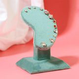 Ear Shaped Earrings Organizer Portable Storage Holder