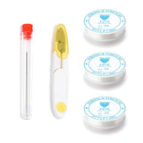 DIY Beading Sewing Kit Jewelry Tool Set with Thread Line Scissors
