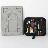 Multi-Style Bead Measurement Tool Set DIY Box Metal Summer