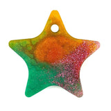 Star Keychain Resin Mold DIY Crafts Jewelry Pendant Silicone Casting Tool