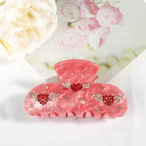 Sweet Love Wings Hair Claw Diamond Crab Hair Clip