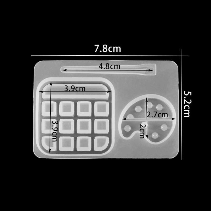 1Pcs Pigment Brush Resin Mold DIY Jewelry Making
