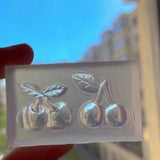 Mini Cherry Shape Resin Mold for Jewelry Making