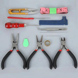 DIY Tool Kit for Jewelry Making Earrings Beads Clippers