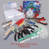 DIY Tool Kit for Jewelry Making Earrings Beads Clippers