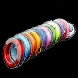 Mini Diy Woven Beading Elastic Band Leather Beaded Bracelet