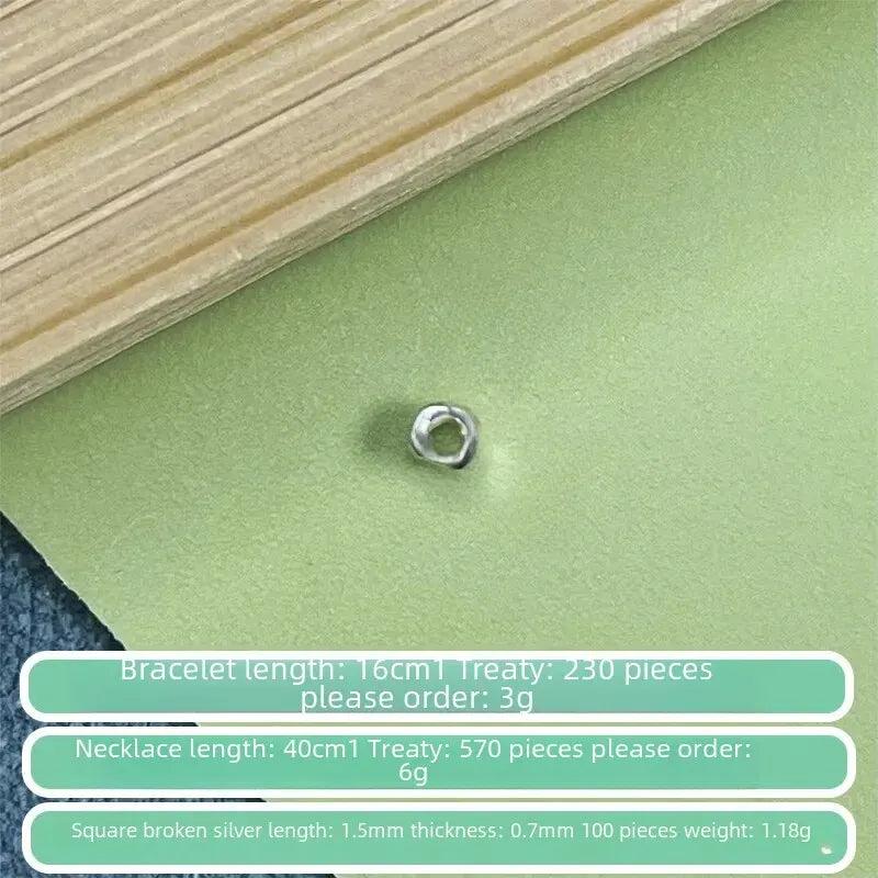 Geometric Triangle Square Coin Beads Jewelry