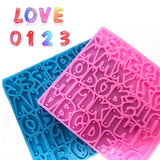 Alphabet Letter Number Earring Molds for DIY Jewelry Craft Making