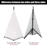 Stretchable Speaker Stand Cover Universal Tripod Stand Scrim